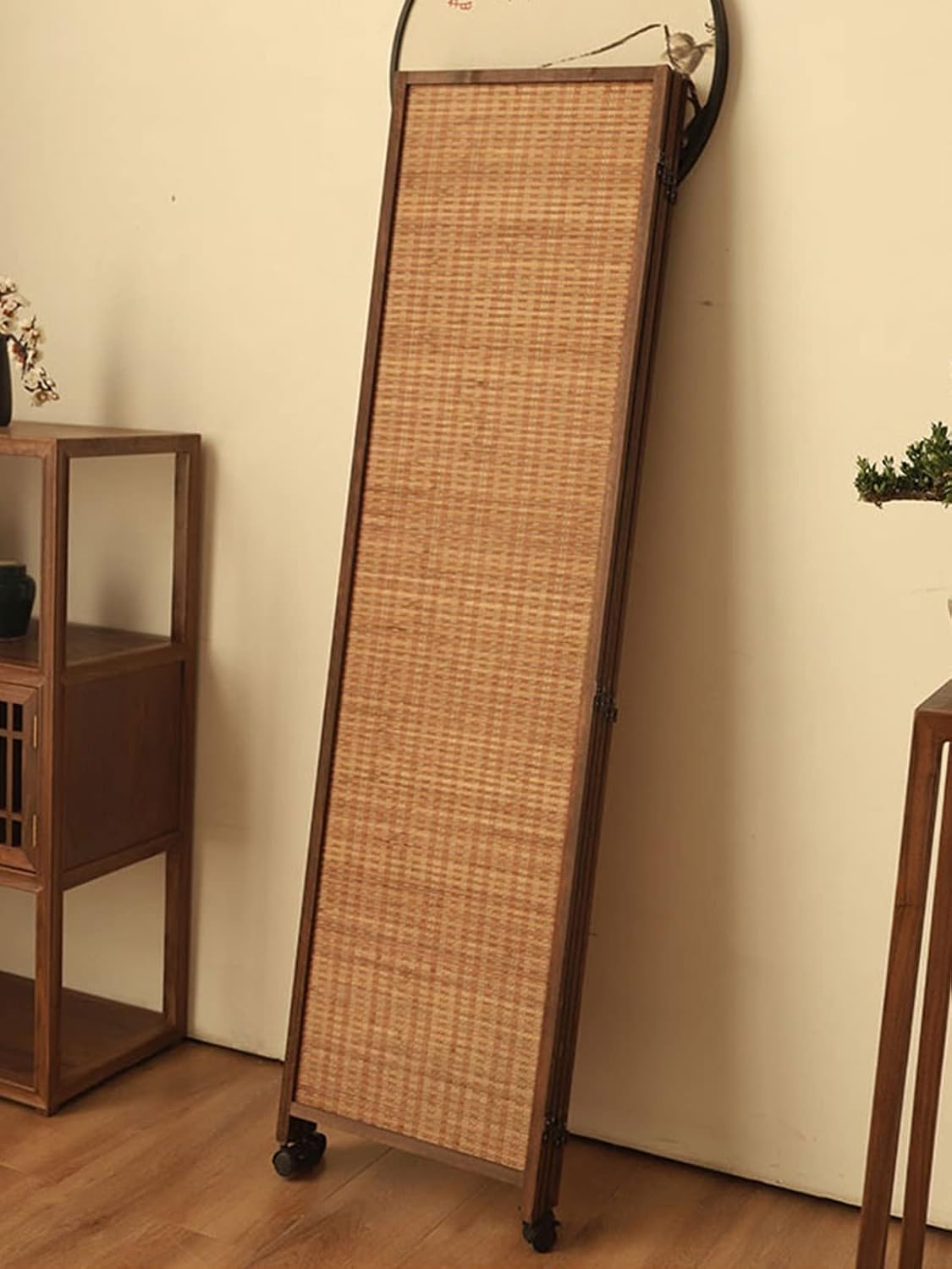 Room Privacy Screen Divider Dressing Screen Room Divider Folding Panels 3 4 5 6 8, Heavy Duty Partition Privacy Screen for Closet Door/ Art Studio Space/ Patio/ Bedroom/ Commercial Use(Tall 170cm/67 i