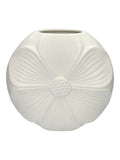 Vase Petal 40.5x11x39.5 white