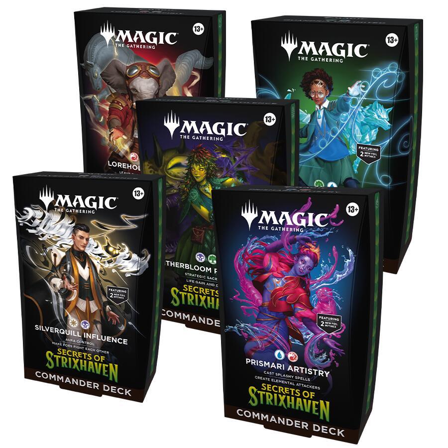 Secrets of Strixhaven Commander Decks [MTG]