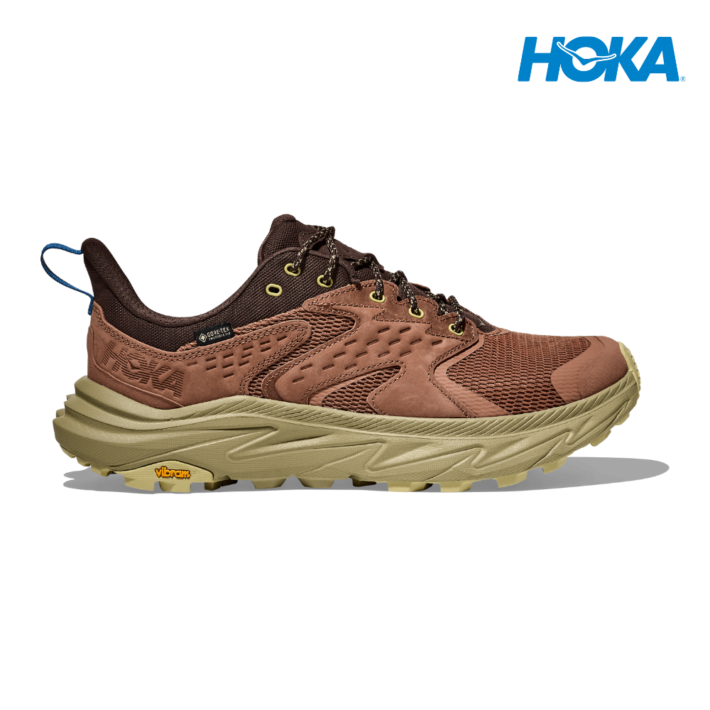Buy HOKA Men Anacapa 2 Low GTX - Maple / Grassland for running in Singapore - Running Lab SG