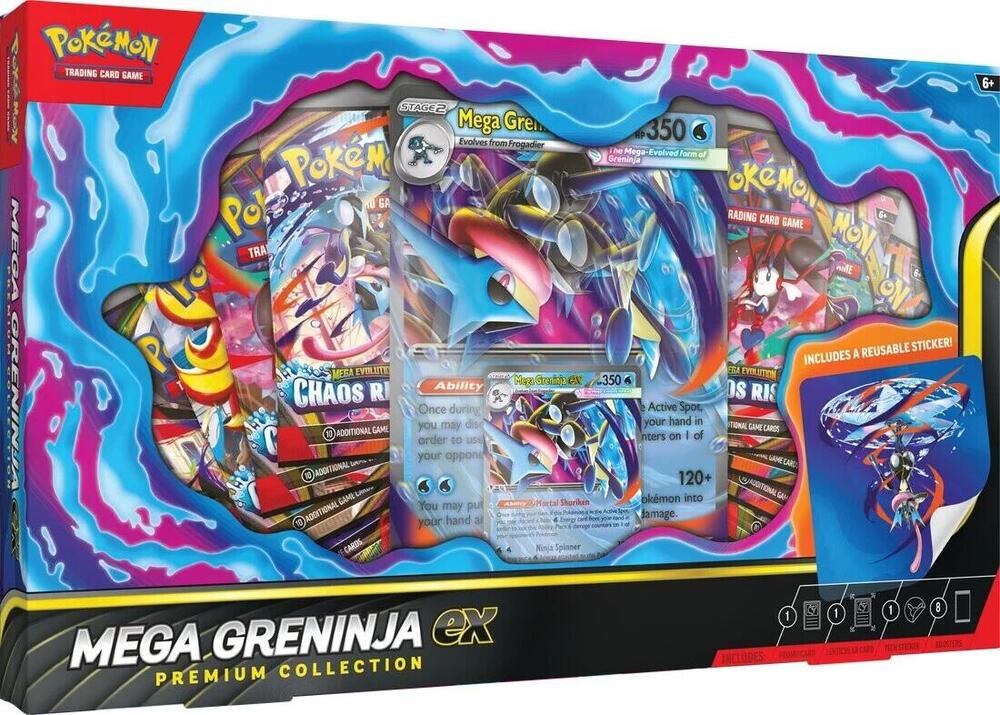 Pokémon Mega Greninja ex - Premium Collection