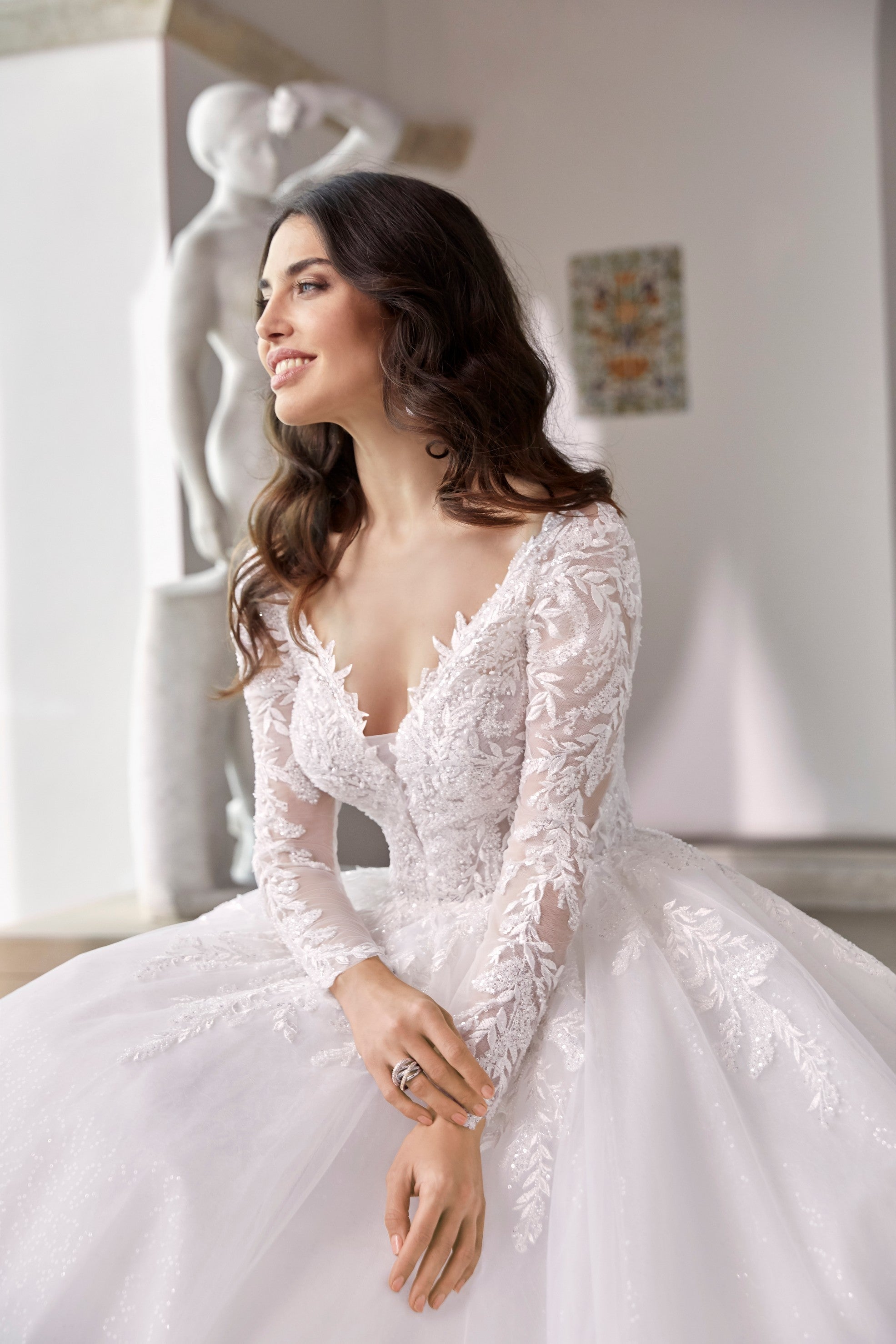 Long sleeved wedding dresses – Veni Infantino