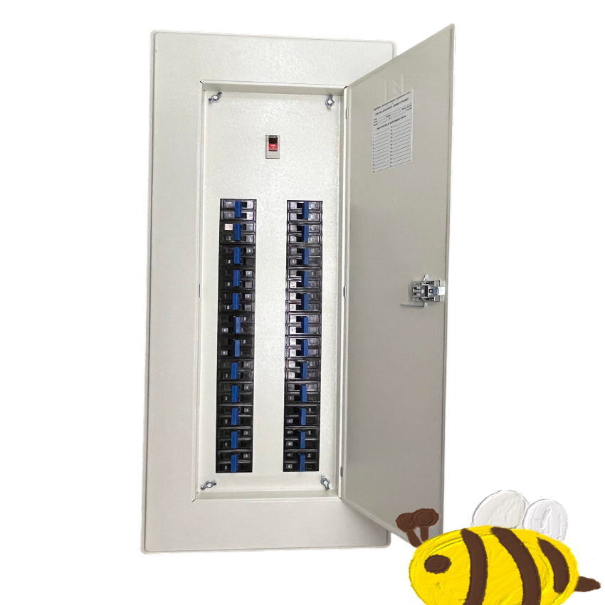 Koten & Taiyou Panel Board 175A 2Pole 250SPS Main with 24 Branches 2Pole Bolt On DZ12-60C