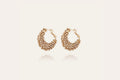 GAS BIJOUX Creolen "IZZIA" Strass crystal