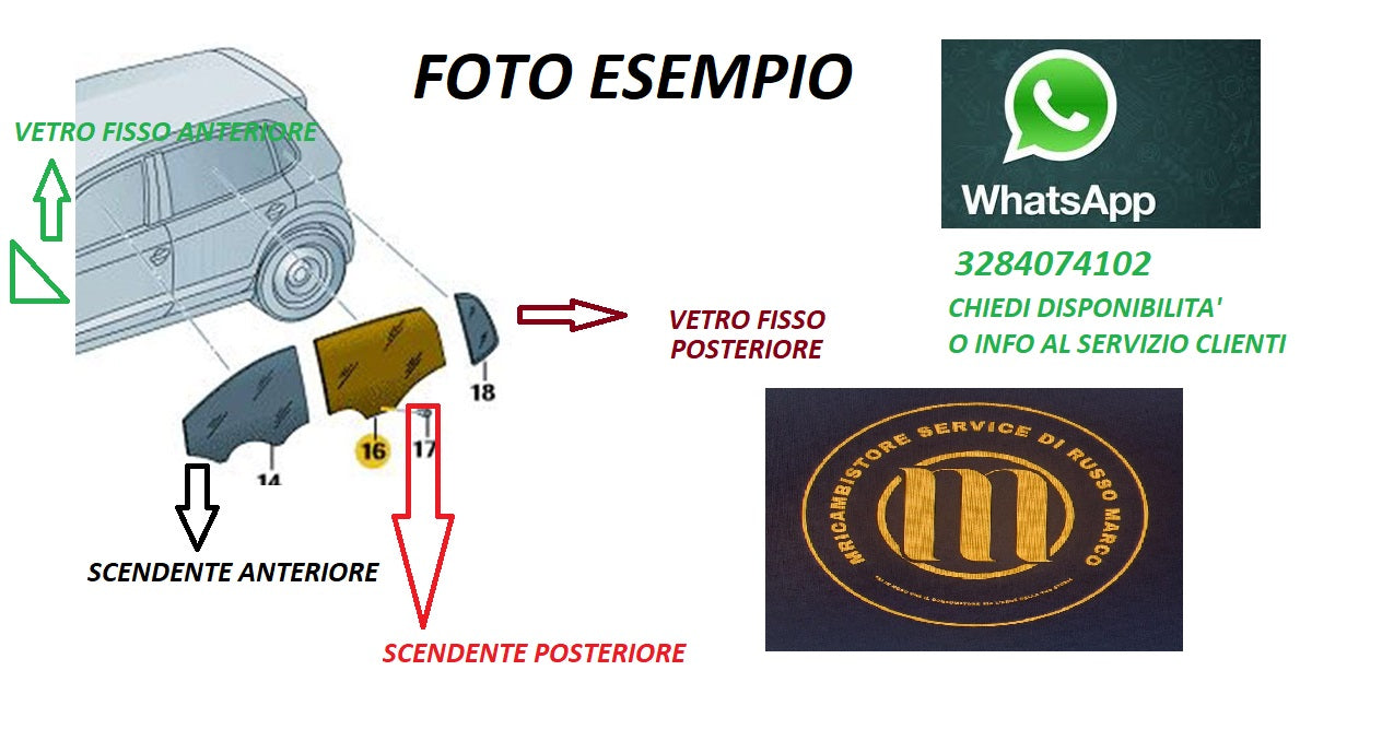 GS2A726619D   SCENDENTE - FISSO PER  MAZ 6 II° '08 SW FIS POS DS VR 2008