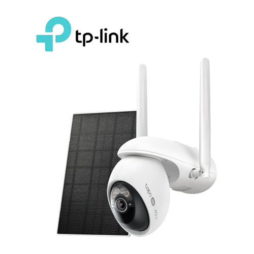 TP-LINK Tapo C665G KIT + Solar Powered/Tilt Wi-Fi/4G LTE Security Camera Kit