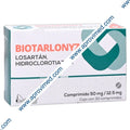 BIOTARLONYZ c/30 COMPS. 50/12.5 MG.
