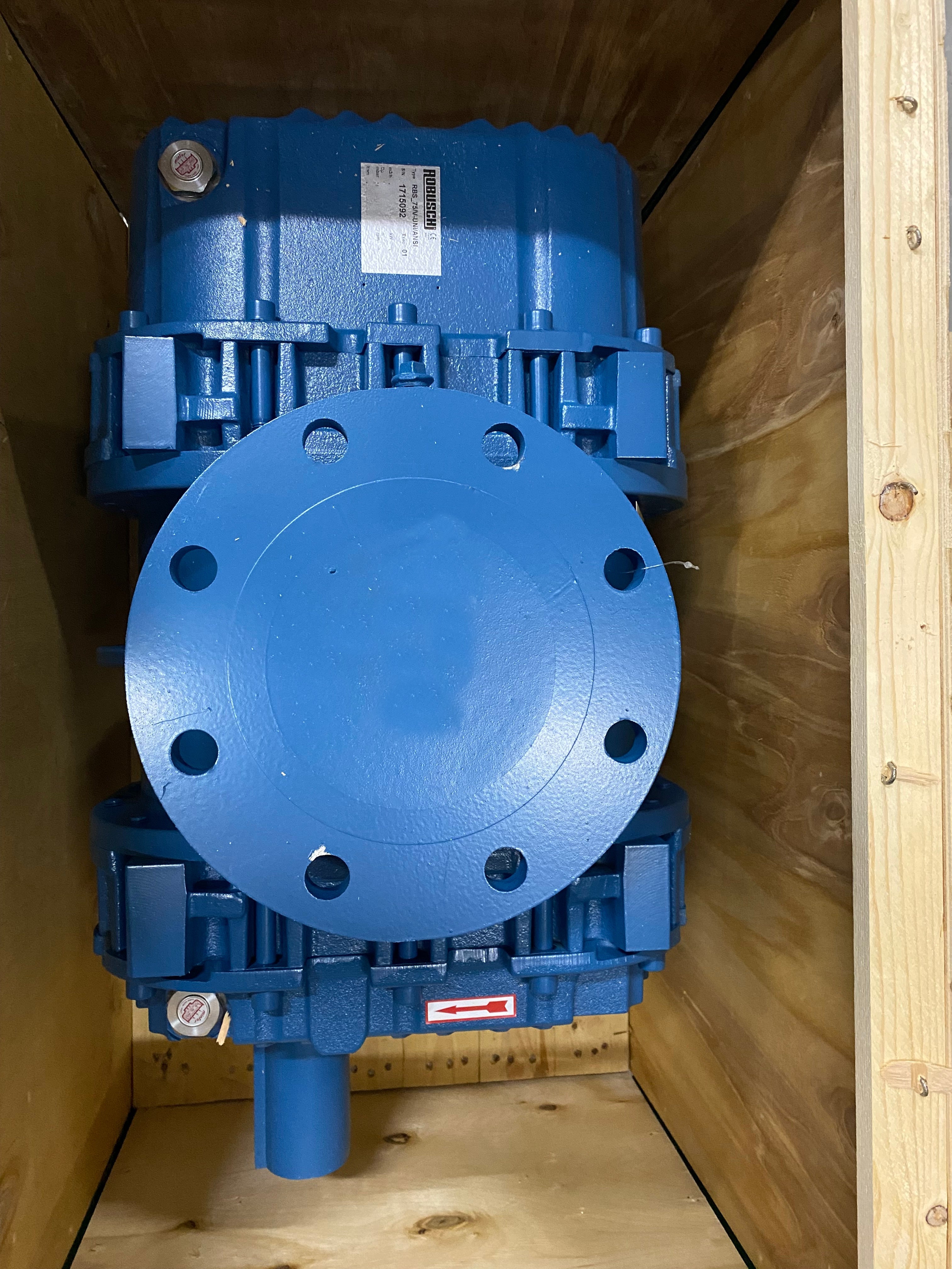 robuschi bare shaft blower