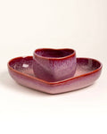 Amora Set Becher und Teller Rosa 2-teilig