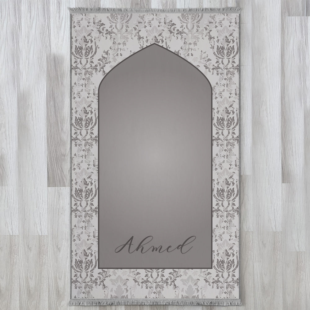 cushioned prayer mat Gray