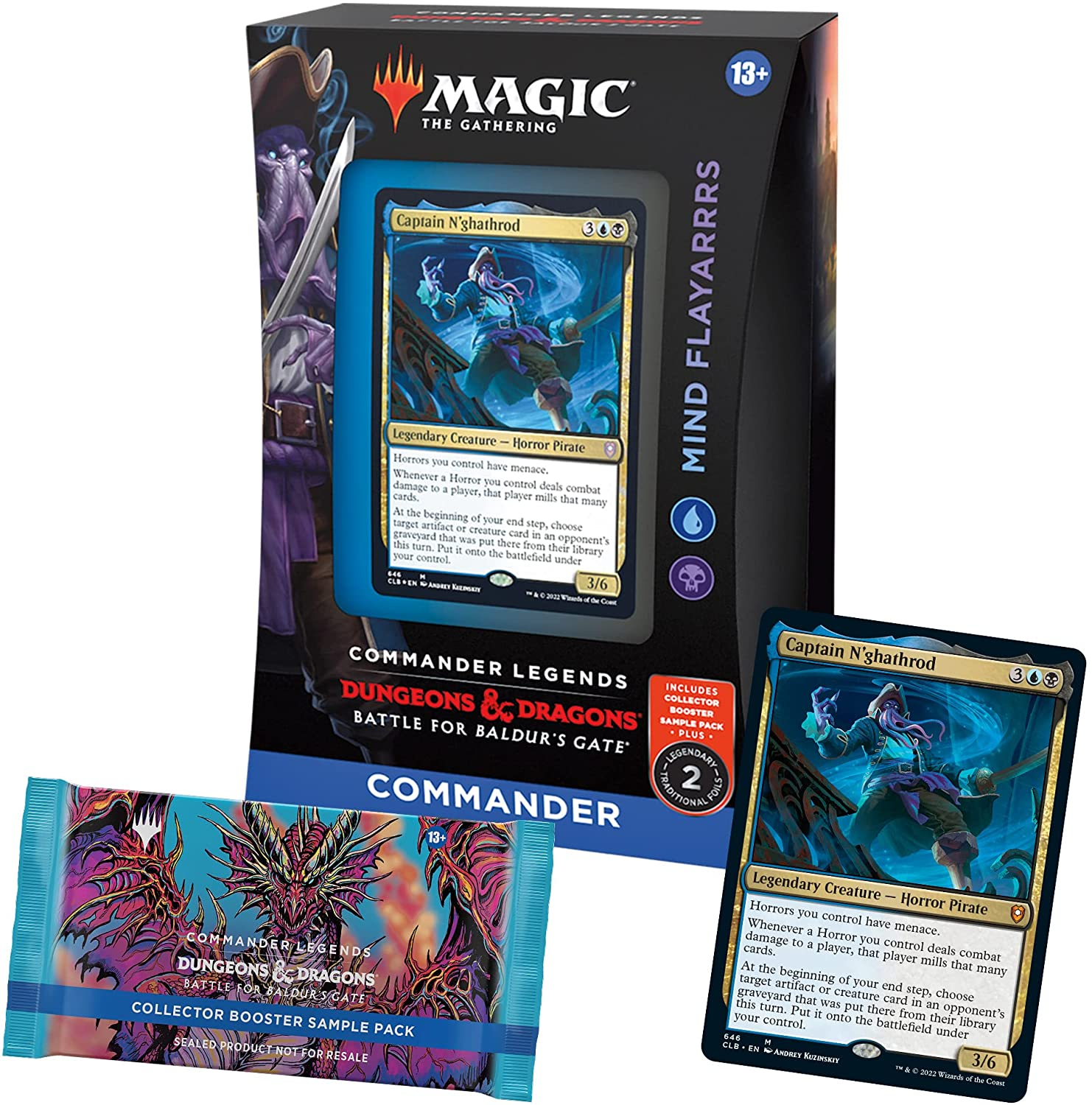 MTG Commander Legends: Battle for Baldur's Gate - Commander Deck | Mind Flayarrrs