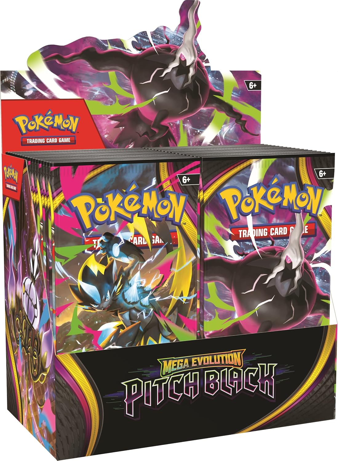 Pokémon TCG: Mega Evolution—Pitch Black Booster Display Box