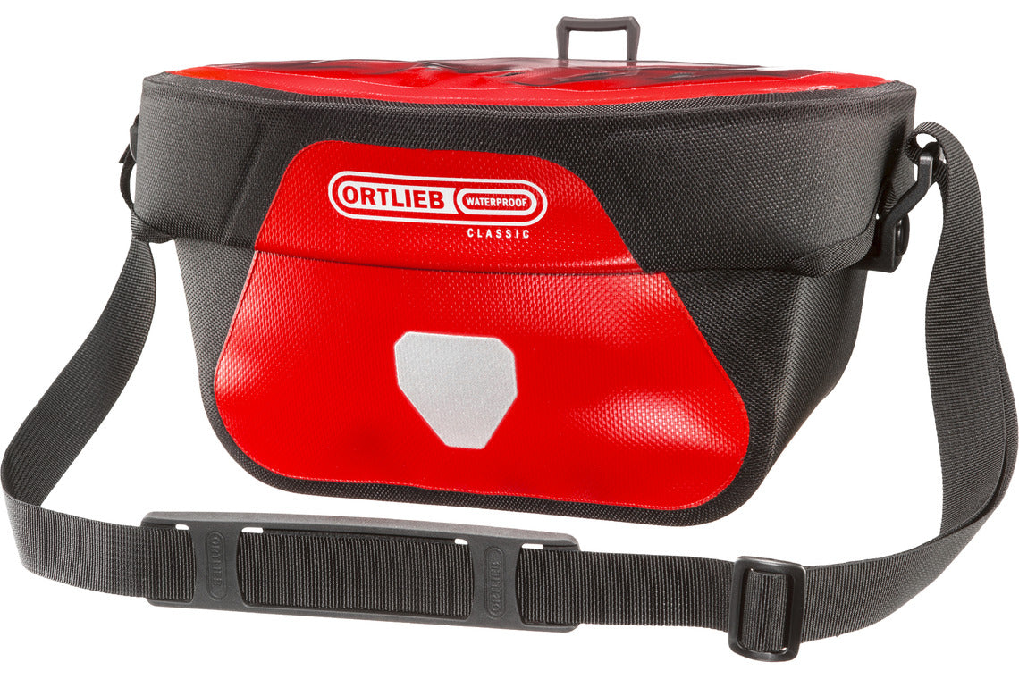Ortlieb Lenkertasche Ultimate 5 L rot-schwarz