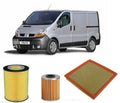 KIT2308 FILTER KIT  Renault    Trafic 2L 2.0L dCi    2005 05/07-on   Turbo Diesel 4Cyl M9R CRD SOHC 8V AIR  FUEL LUBE SERVICE KIT