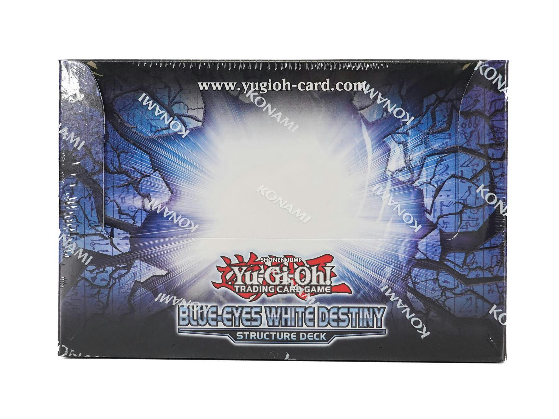 Yu-Gi-Oh Blue-Eyes White Destiny Structure Deck Box