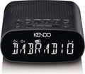 Wekkerradio met DAB - Digitale wekker - Alarmklok - Zwart - KENDO