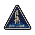 PC2217 - Space Shuttle Triangle Blue (Iron On) Patches | Koo Style Wholesale