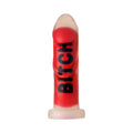 Master Series BITCH Silicone Girthy Harnessable Dildo With Suction Cup