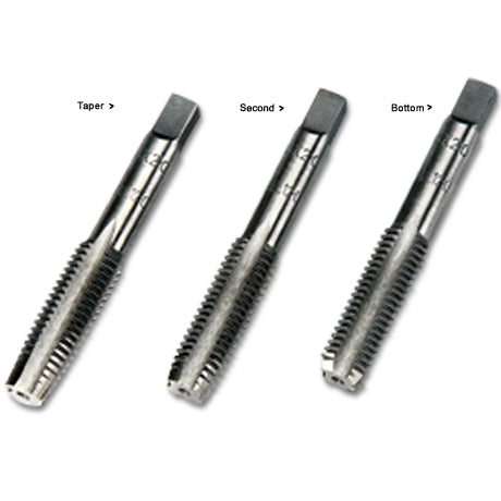 MACHO PARA ROSCAR EN JUEGO DE 3 PZS 22 X 2.50 MM-60º