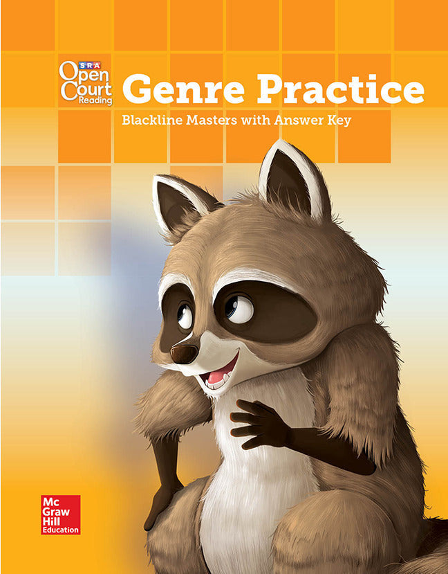 Open Court Reading Grade 1 Genre Blm With Answer Key