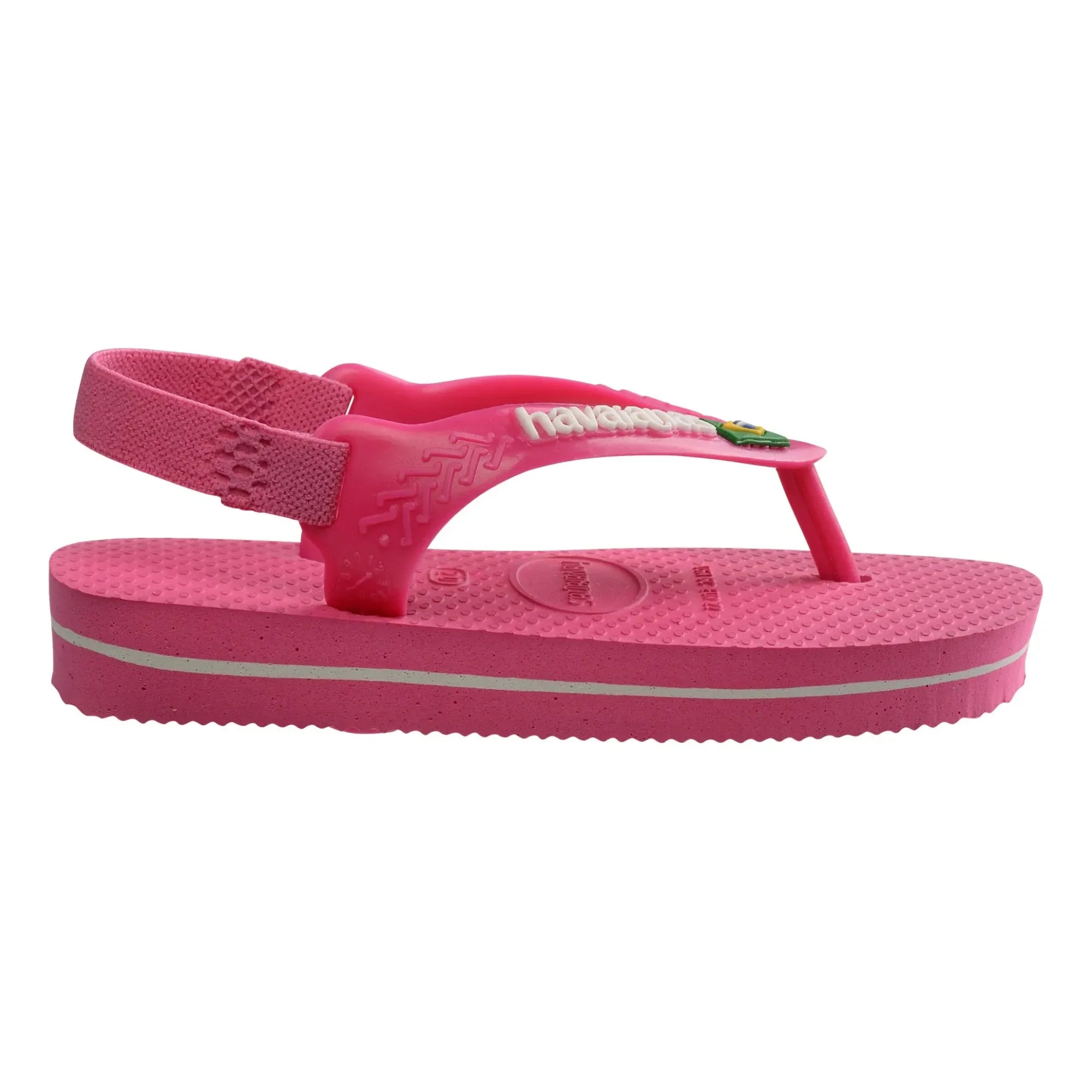 Havaianas - Baby Brasil Logo Zehentrenner | Rosa