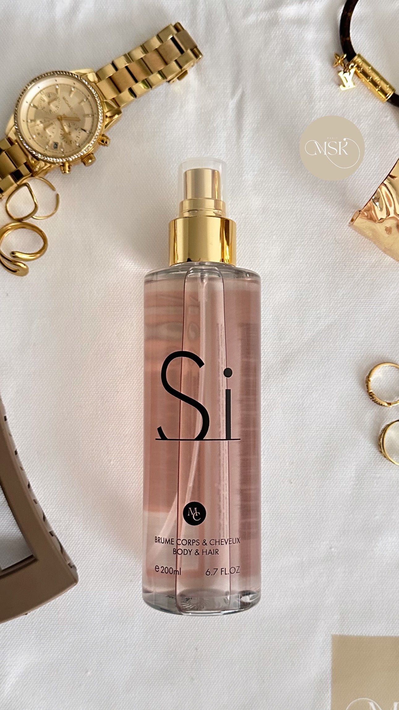 Brume parfumée corps et cheveux inspiration Sì