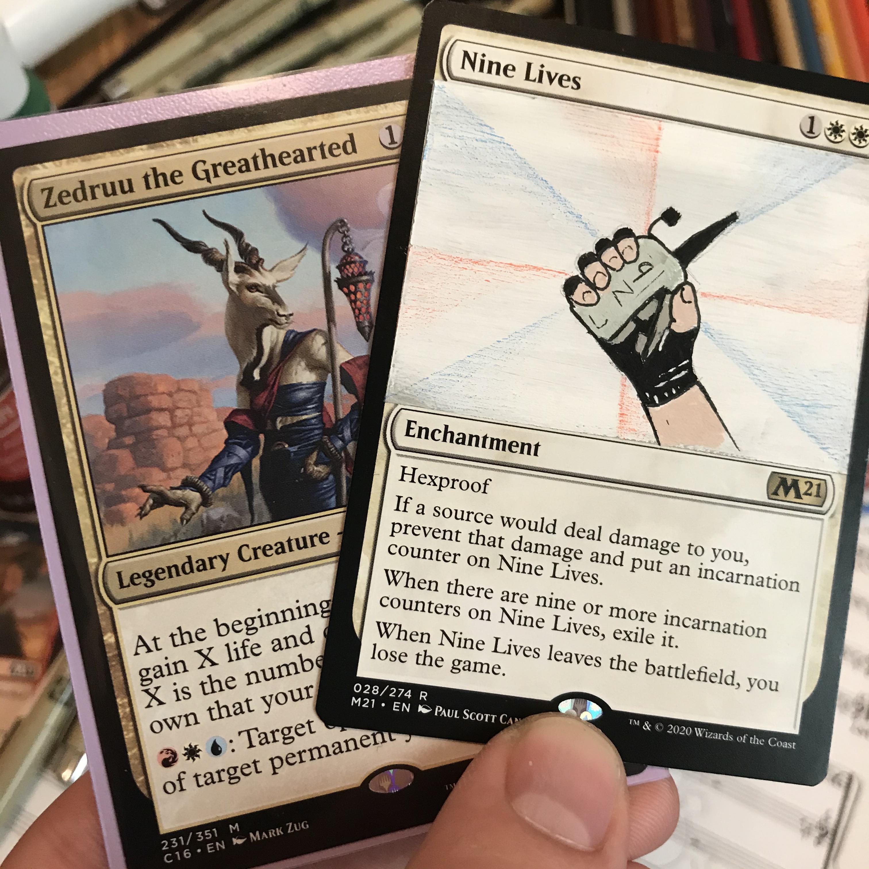 An alter I did for my Zedruu EDH deck, it's go time : r/magicTCG