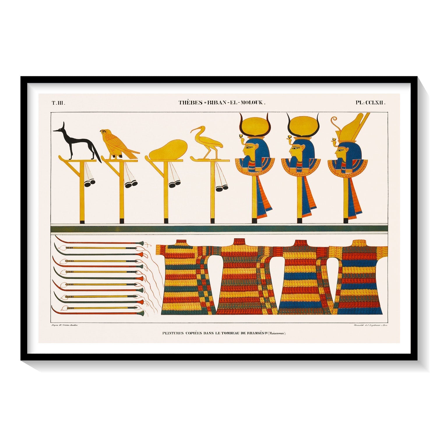 The tomb of Ramses VI Maimonides, Egyptian Art Paintings