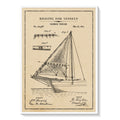 Rigging for Vessels, Blueprint Patent Art
