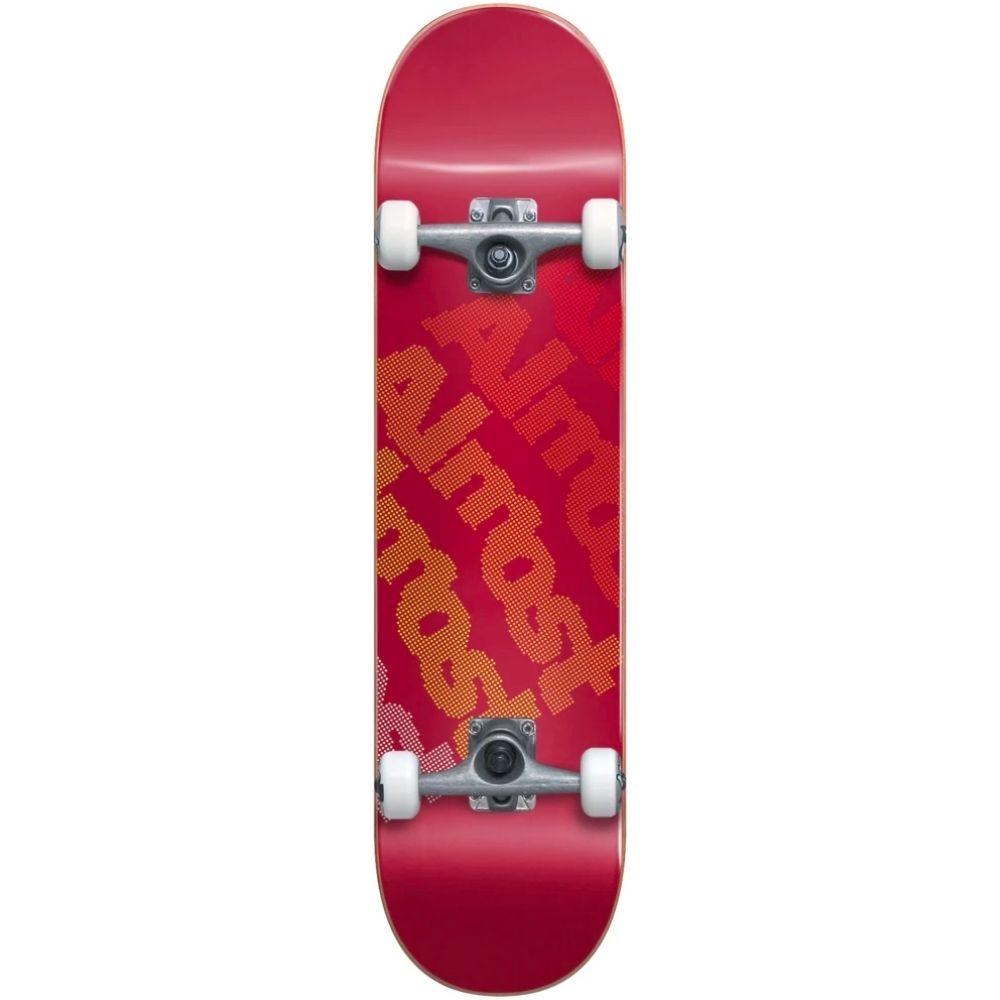 Light Bright First Push Red 7.75" Complete Skateboard