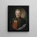 Anton Ebert - Bildnis eines vornehmen Herrn in Husarenuniform.webp