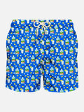 Man light fabric swim shorts with Gin print | PORTOFINO DRY GIN SPECIAL EDITION - MC2 Saint Barth
