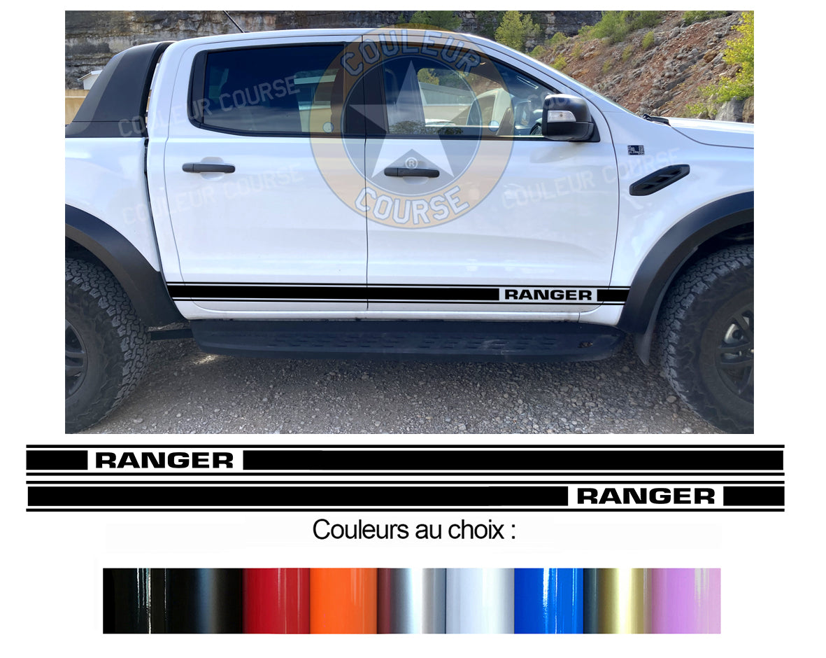 Bandes bas de caisse Ford Ranger Raptor Pick Up BD591-34