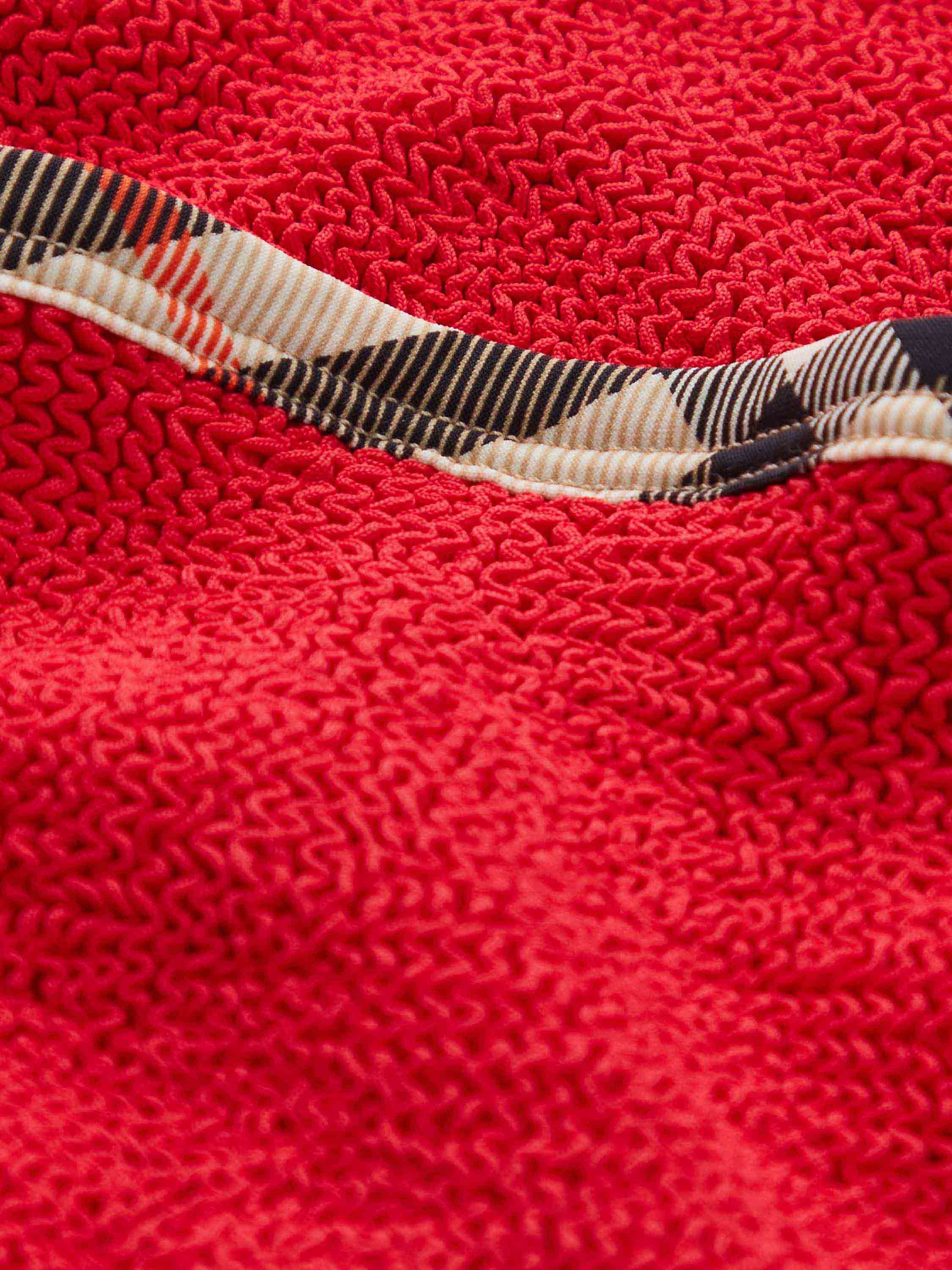 Burberry x Hunza G Tyler Bikini - Red/Check