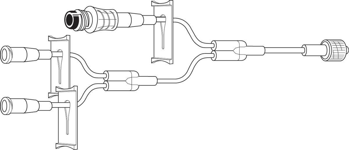 Baxter Healthcare 3-Lead Extension Sets 2N3341 - 1.0 Each