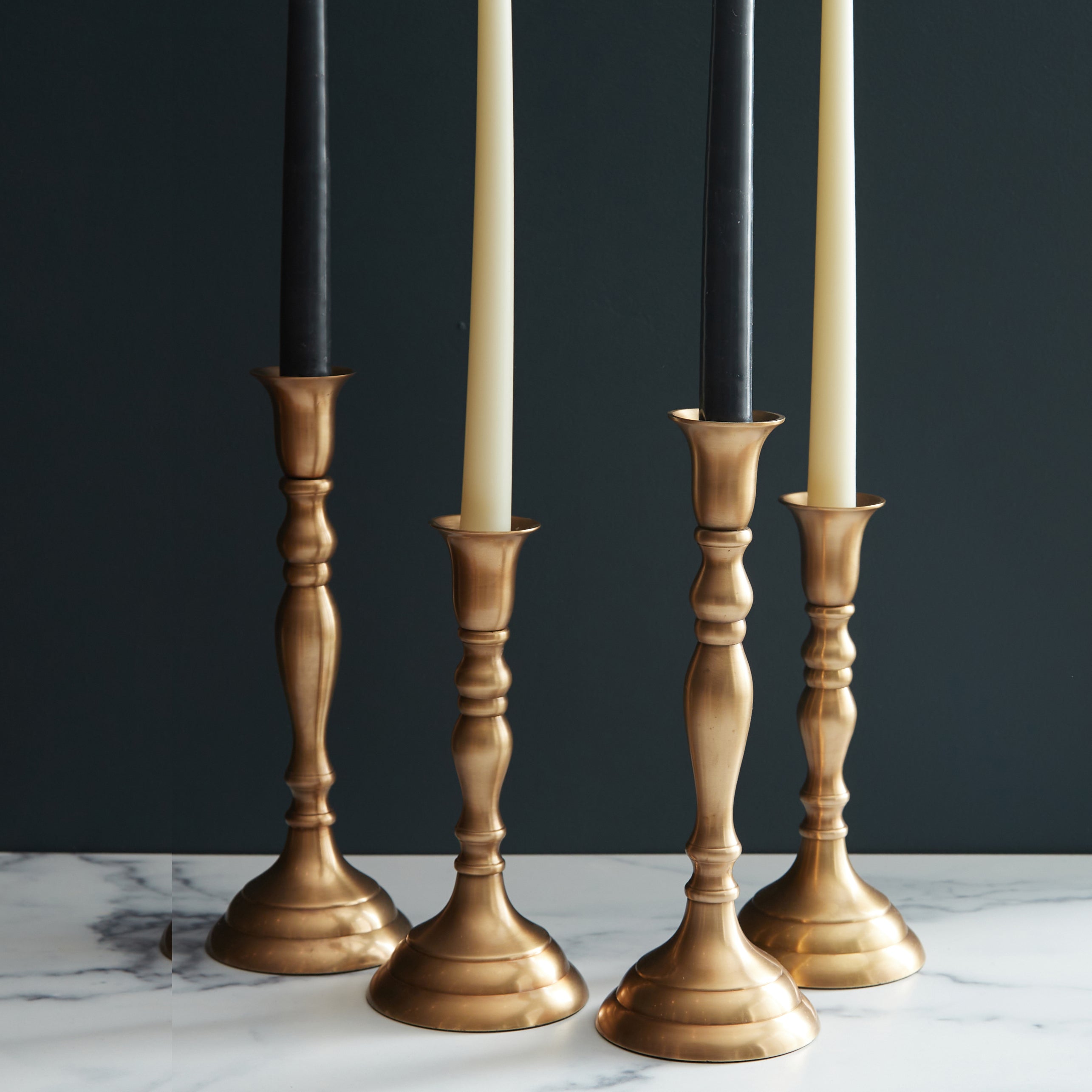 Brass Georgian Candlestick Medium