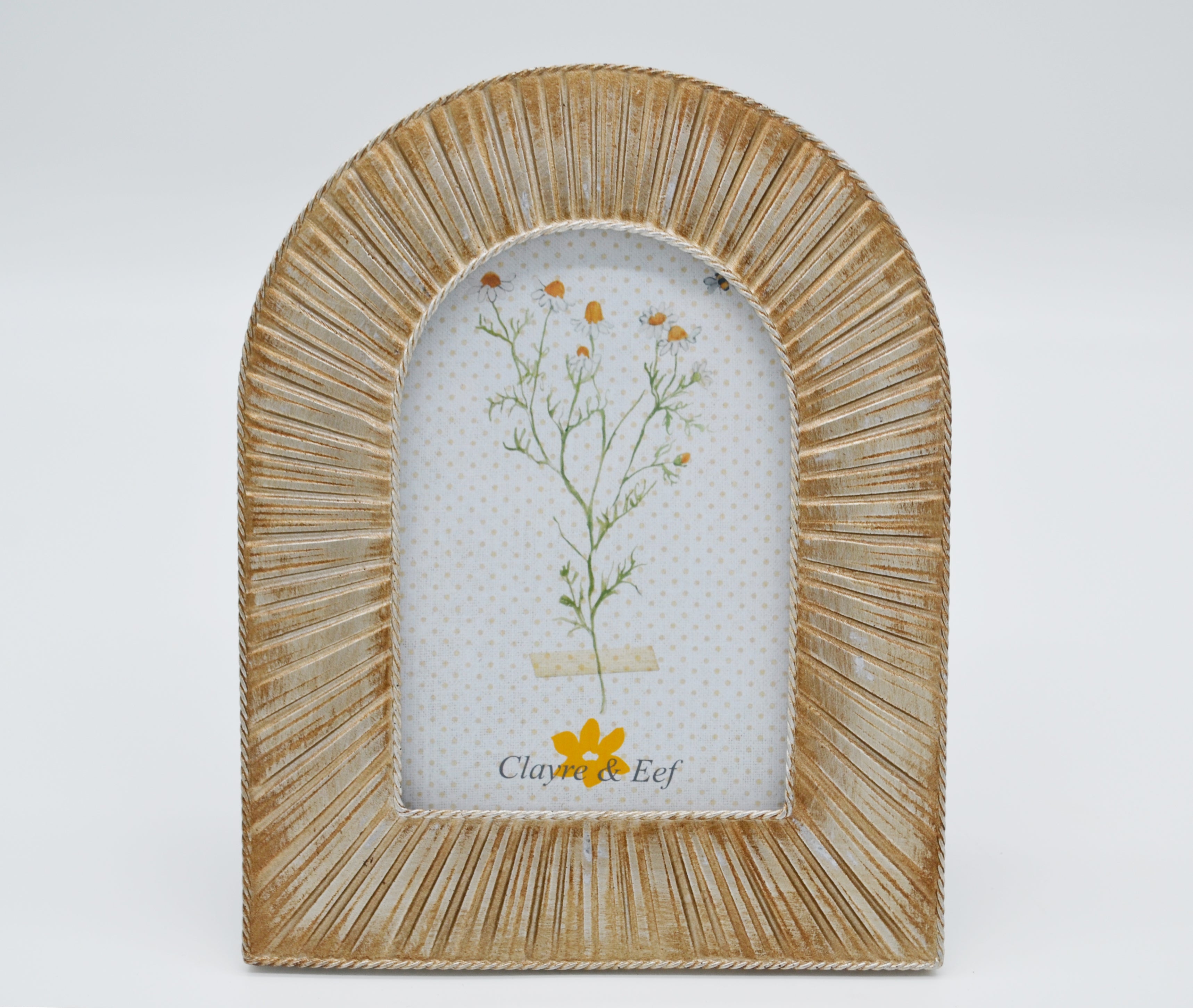 Bilderrahmen 'goldfarbig'
