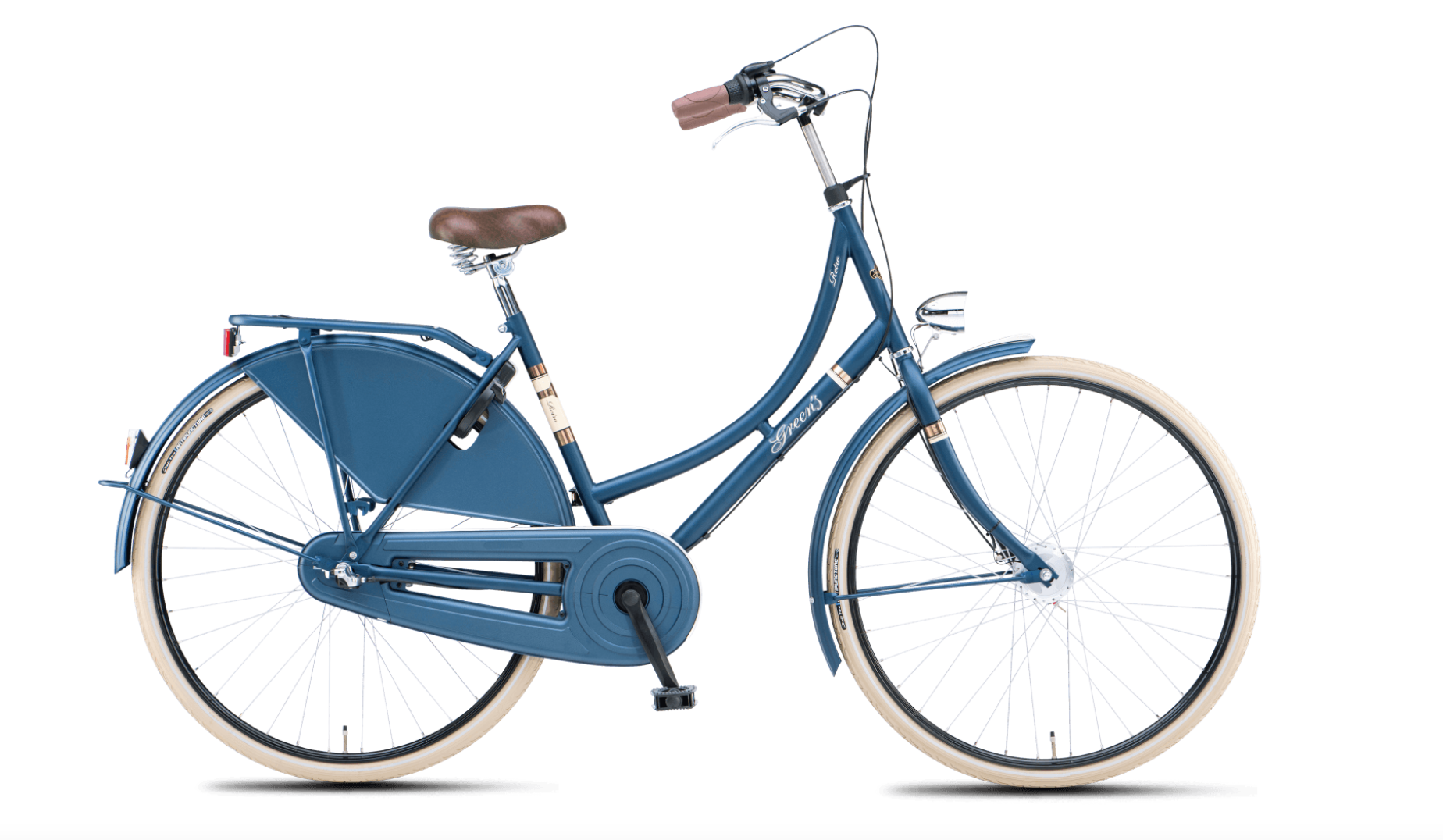 Green's Retro Hollandrad Damenrad 28 Zoll, 3-Gang Shimano Nexus