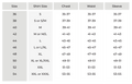 apt 9 size chart mens 2026 Buy