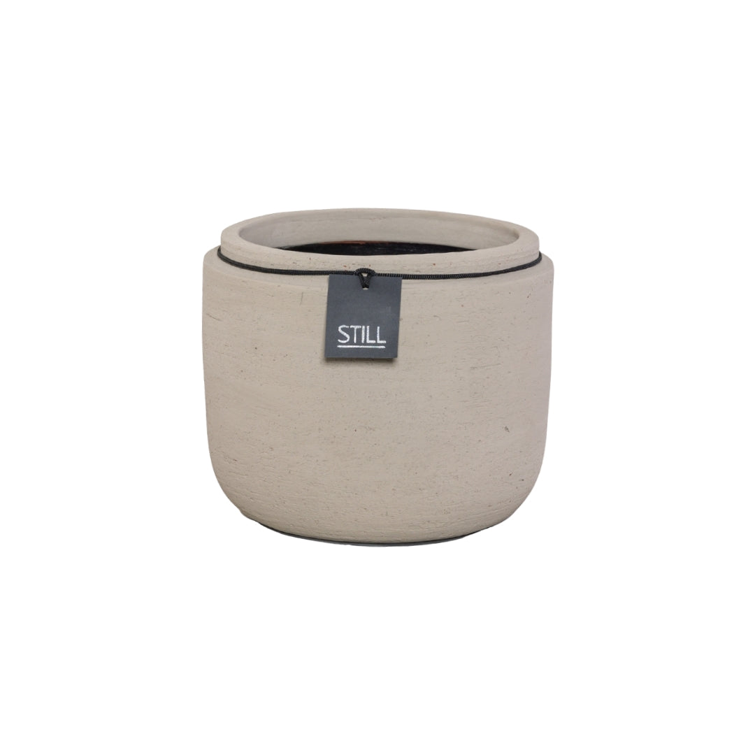 Bloempot - Neck - Taupe - 20x15 cm - STILL