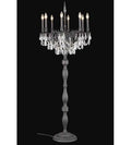 C121-8208FL24DB/RC By Elegant Lighting Rosalia Collection 8 Light Floor Lamp Dark Bronze Finish