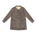 Coco Blanc Mocha Double Breasted Coat
