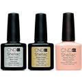 CND - Shellac Combo - Base, Top & Bare Chemise
