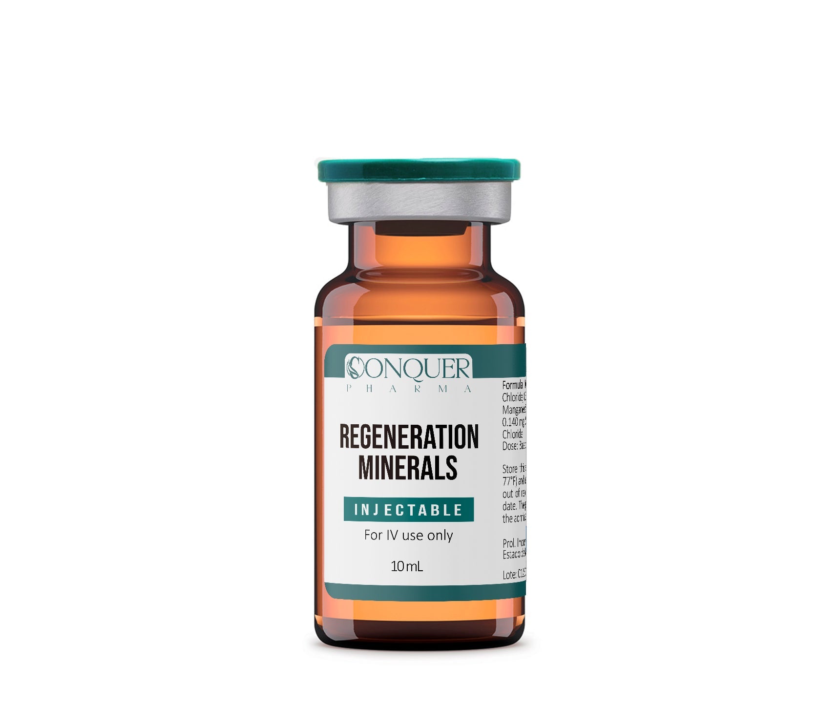Trace Elements / Essential Minerals Pre-mixed, 6 minerals in each vial 10mL Conquer Pharma Multi-dose vial