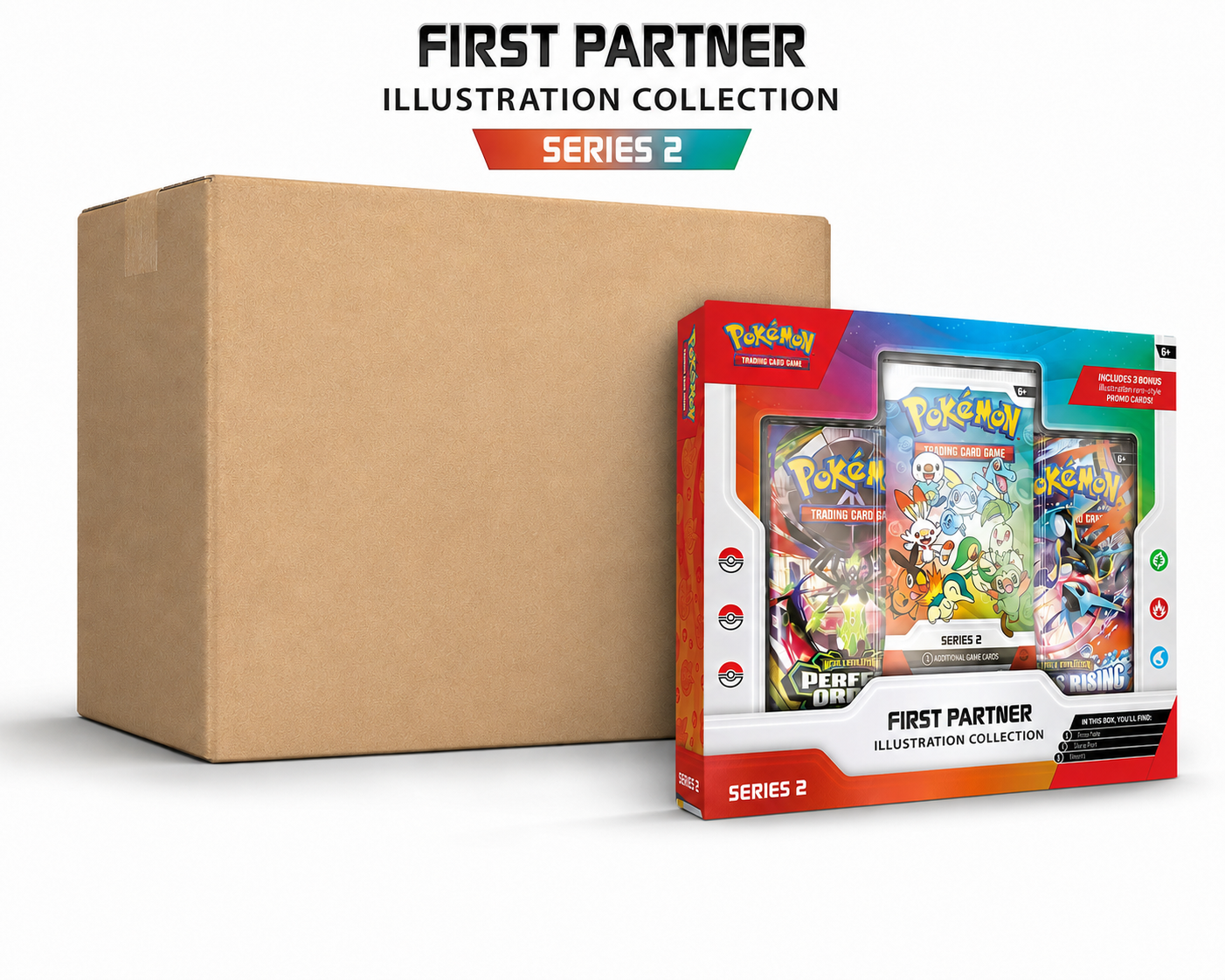 First Partner Illustration Collection (Series 2) Case (6 stuks)