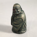 Chinese Iron Figurine Vtg Buddhist Monk Metal Okimono Statue KF435