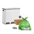 Clara-Clean - 3x18L skraldespand + 1 kasse poser