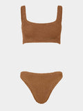 Coverage Xandra Bikini - Metallic Cocoa