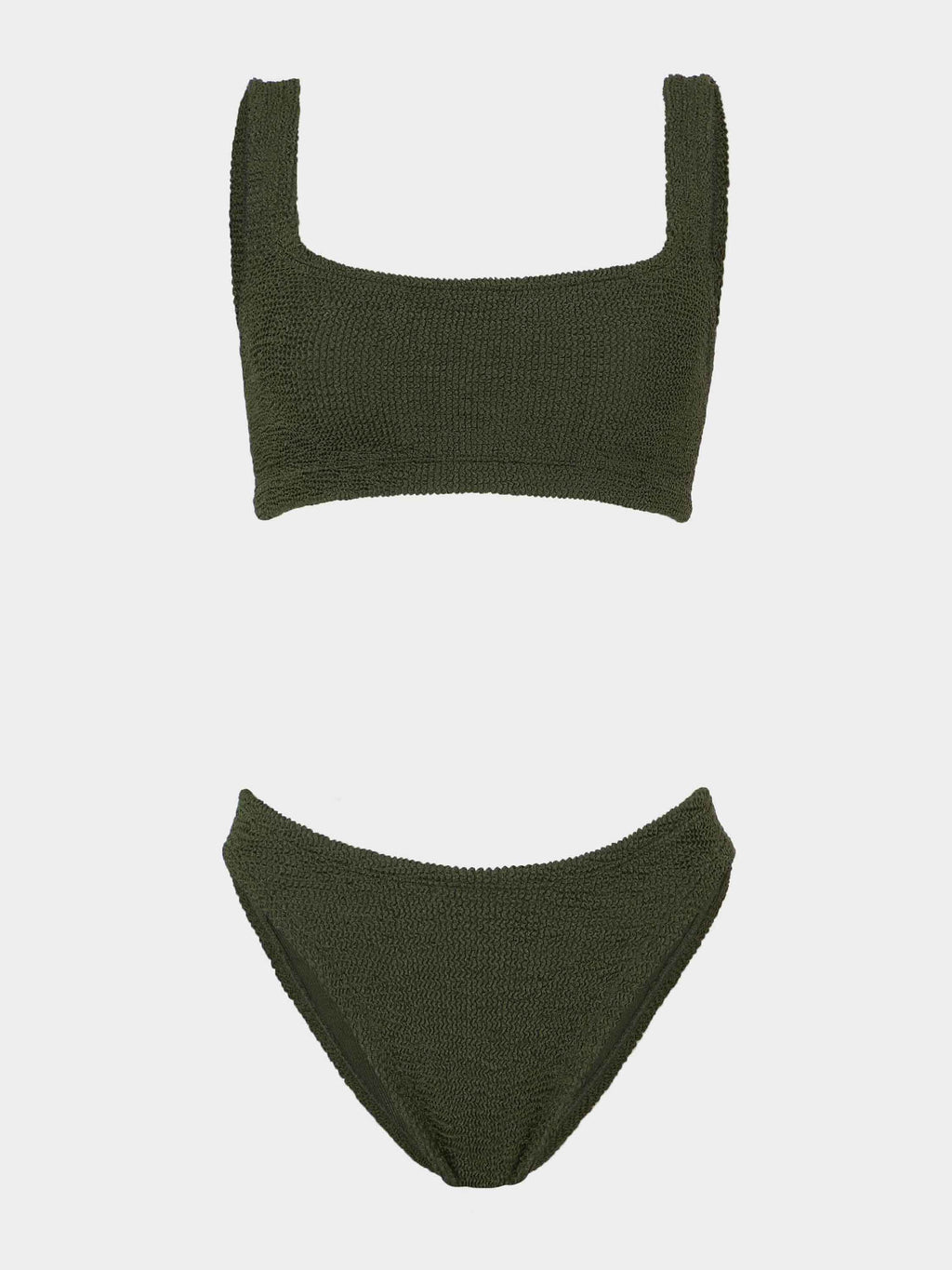 Coverage Xandra Bikini - Metallic Khaki