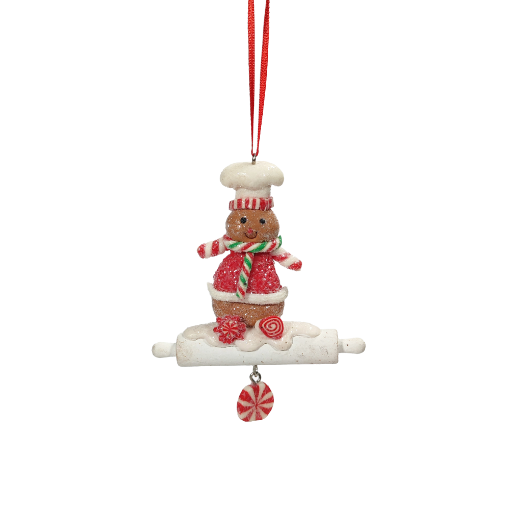Gingerbread Rolling Pin Girl